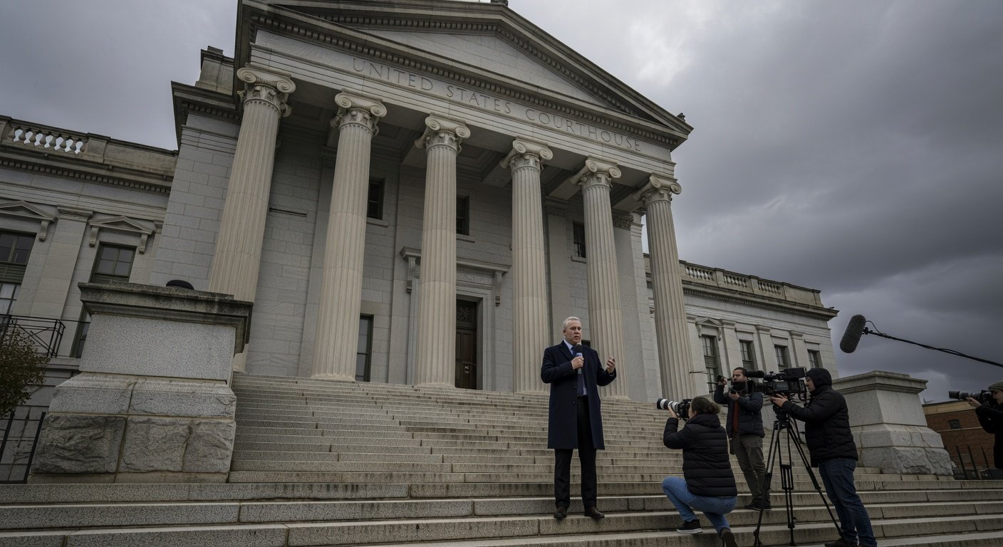 American courthouse building exterior